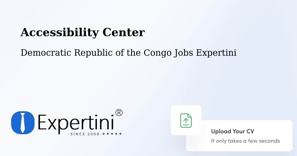 Accessibility Statement – Lusambo - Democratic Republic of the Congo Jobs Expertini