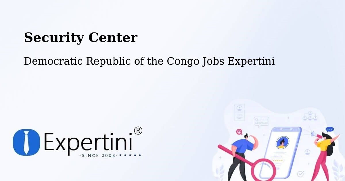 Security & Compliance – Lusambo - Democratic Republic of the Congo Jobs Expertini