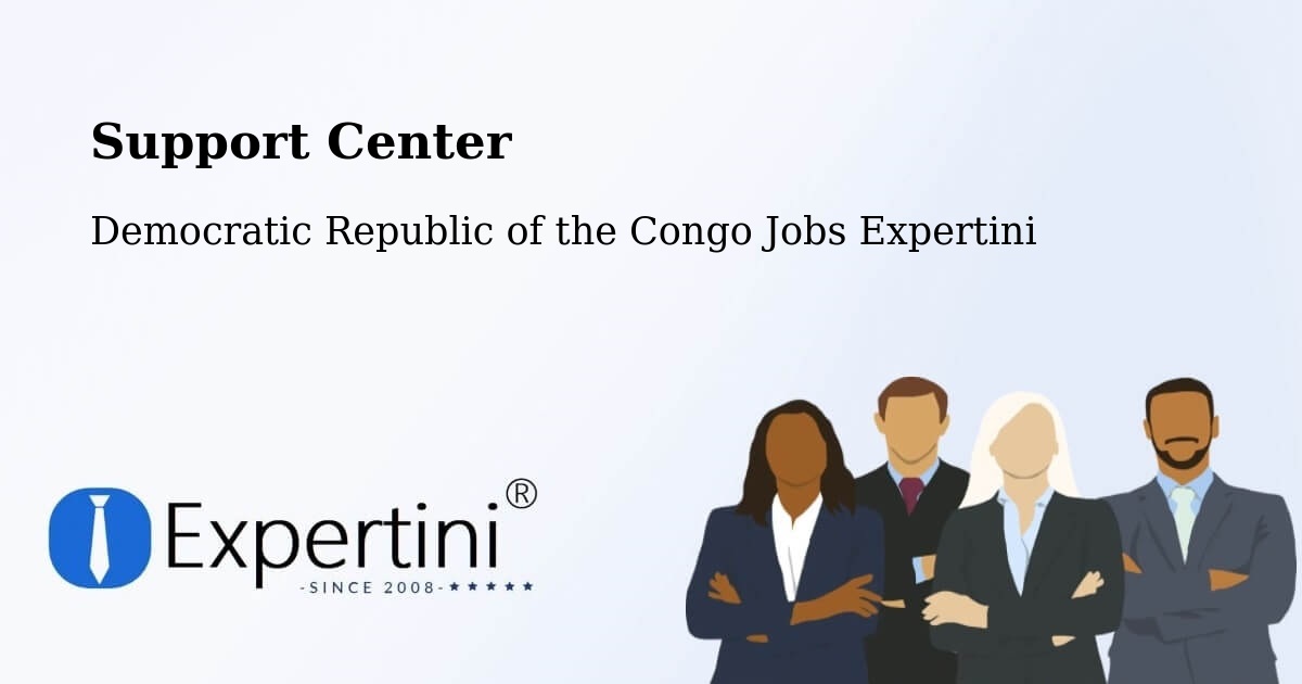 Support Services – Lusambo - Democratic Republic of the Congo Jobs Expertini